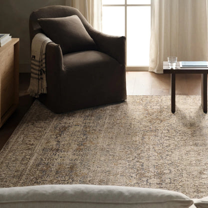 Patterned Silence PSE04 Rug by Jaipur Living in gray, multicolor. Made from 70% polypropylene 30% polyester in a unique style.