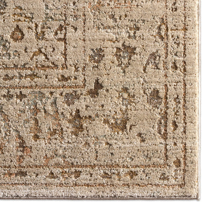 Patterned Silence PSE05 Rug by Jaipur Living in gray, yellow, gold. Made from 70% polypropylene 30% polyester in a unique sty