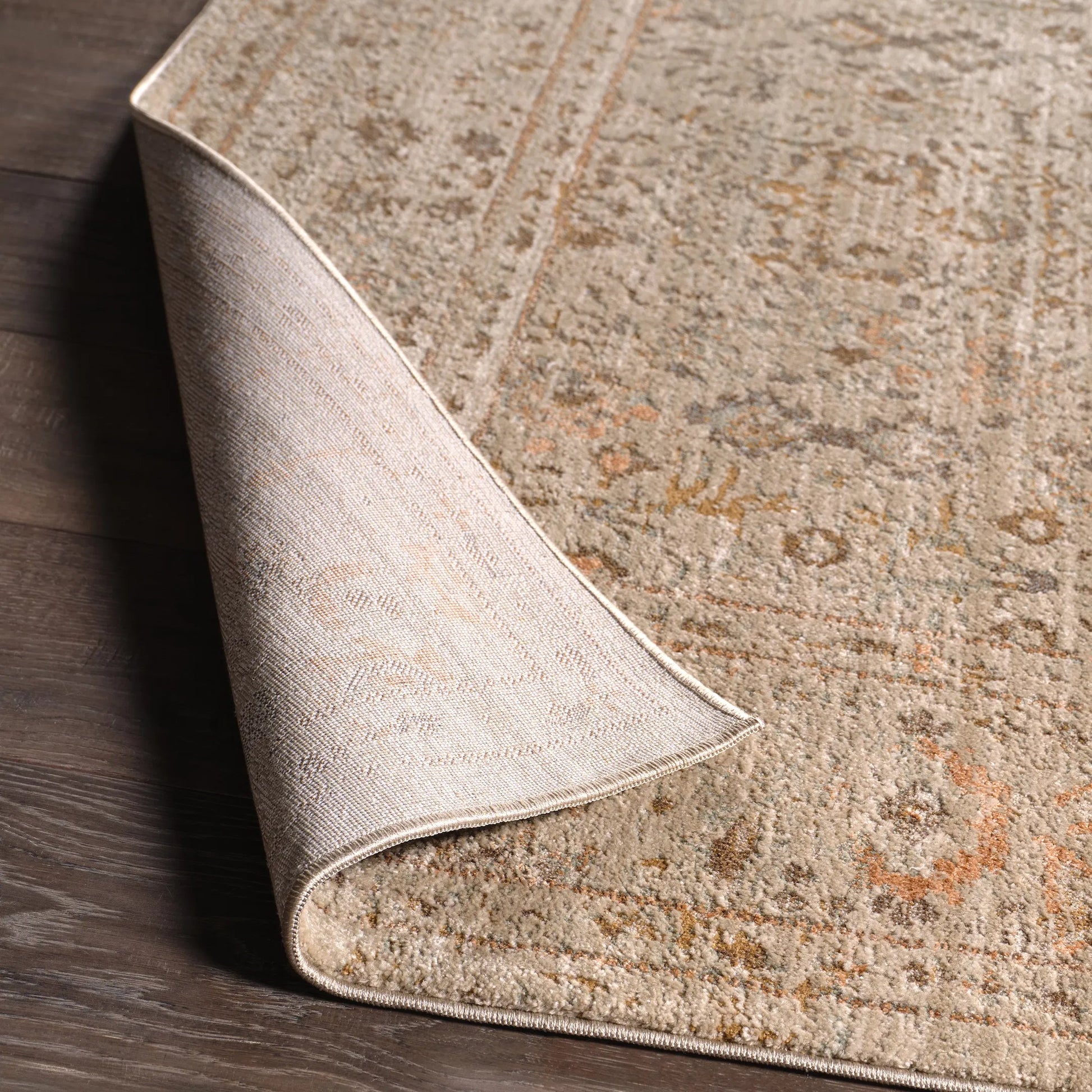 Patterned Silence PSE05 Rug by Jaipur Living in gray, yellow, gold. Made from 70% polypropylene 30% polyester in a unique style.