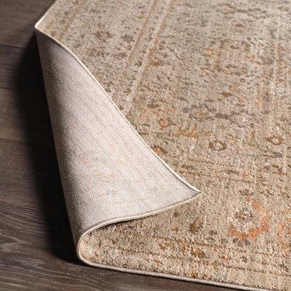 Patterned Silence PSE05 Rug by Jaipur Living in gray, yellow, gold. Made from 70% polypropylene 30% polyester in a unique style.