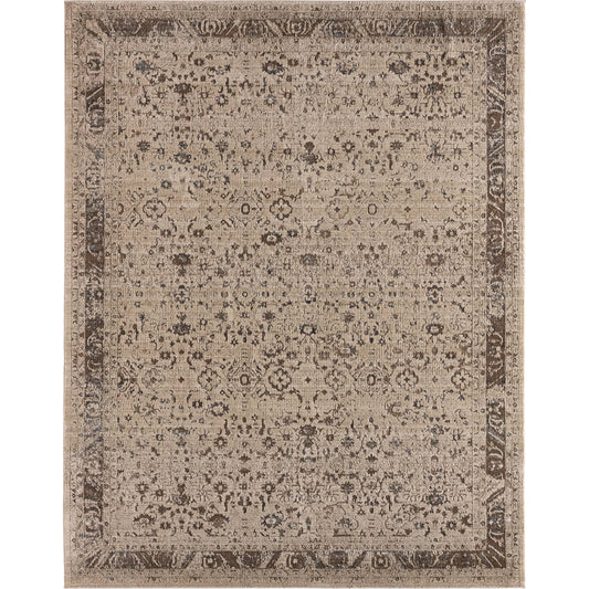 Patterned Silence PSE07 Rug by Jaipur Living in gray. Made from 70% polypropylene 30% polyester in a unique style.