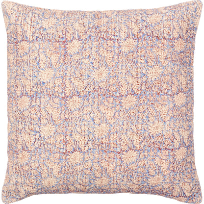 Prisha Pillow - 9497 by Livabliss in brick red, light beige. Made from 100% cotton in a unique style.