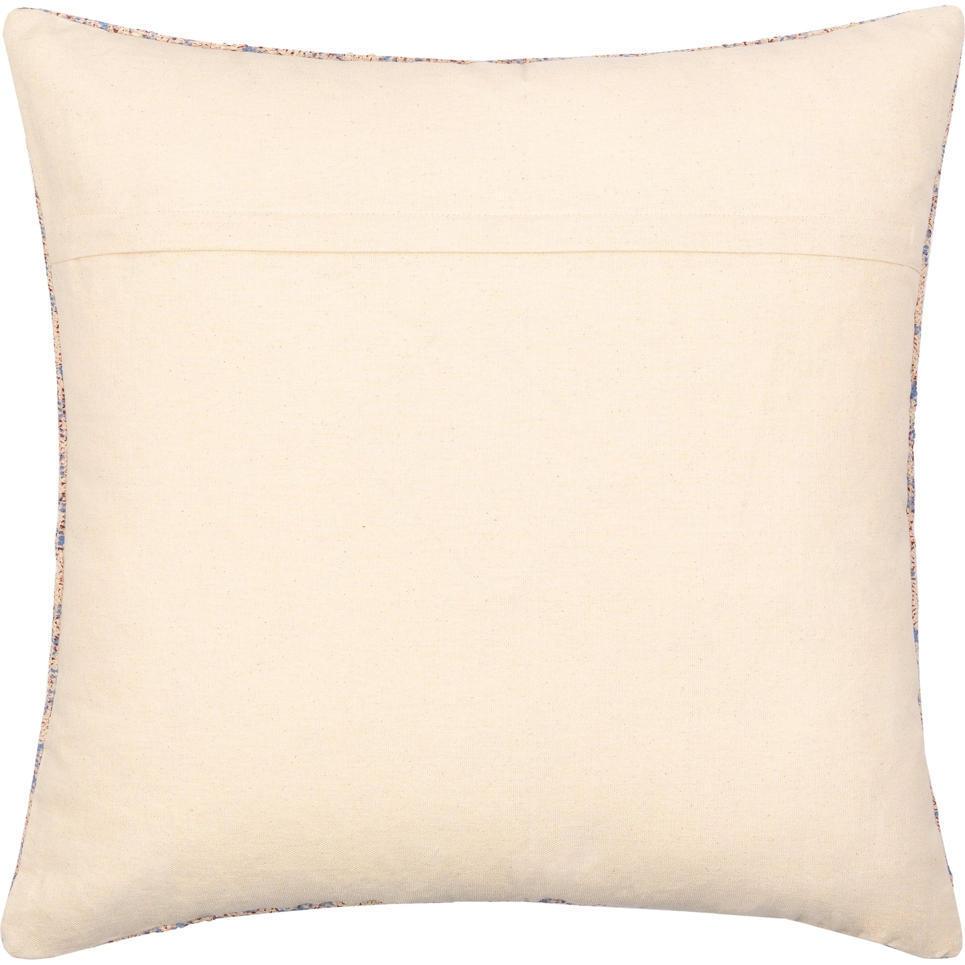 Prisha Pillow - 9497 by Livabliss in brick red, light beige. Made from 100% cotton in a unique style.