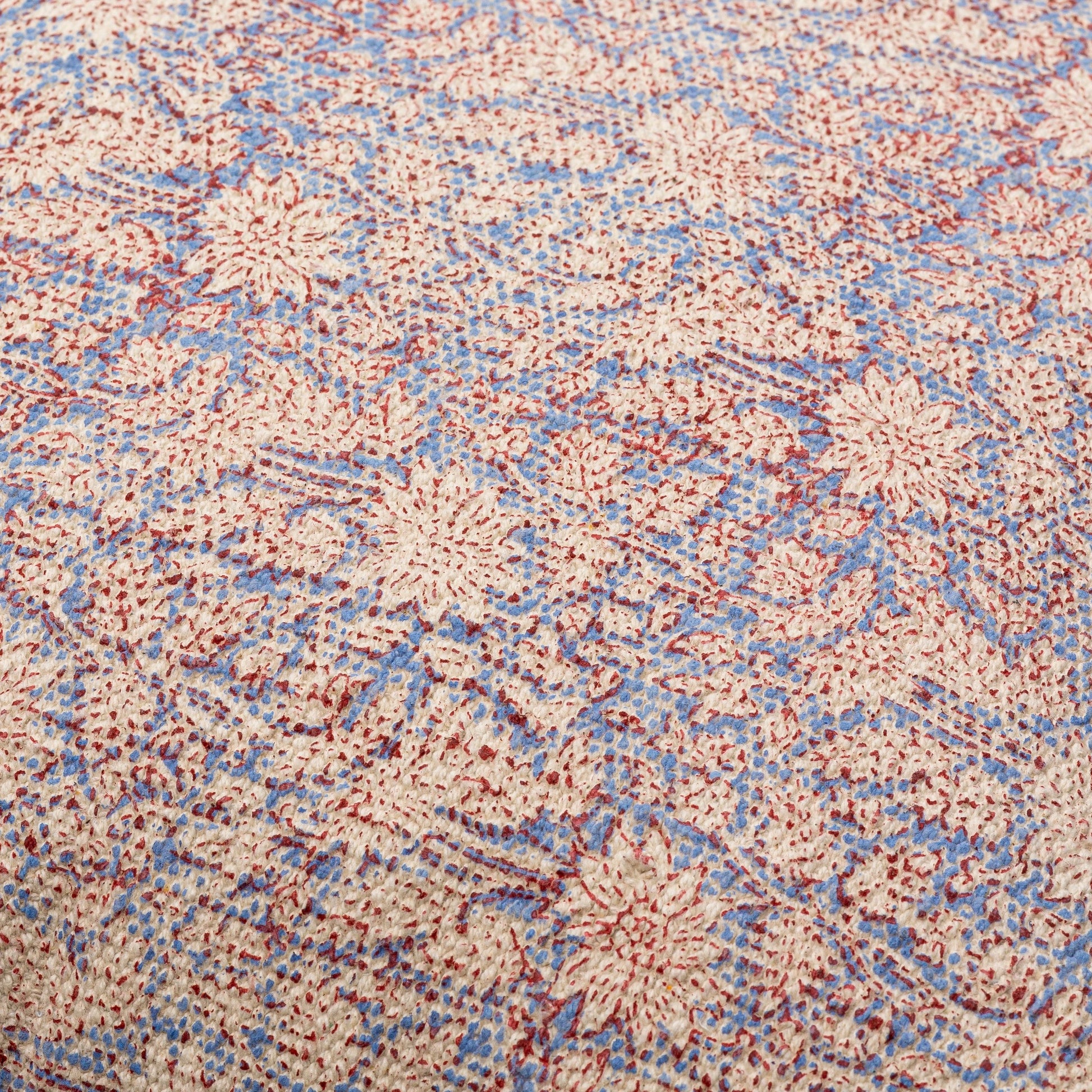 Prisha Pillow - 9497 by Livabliss in brick red, light beige. Made from 100% cotton in a unique style.