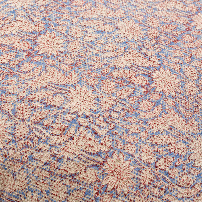 Prisha Pillow - 9497 by Livabliss in brick red, light beige. Made from 100% cotton in a unique style.