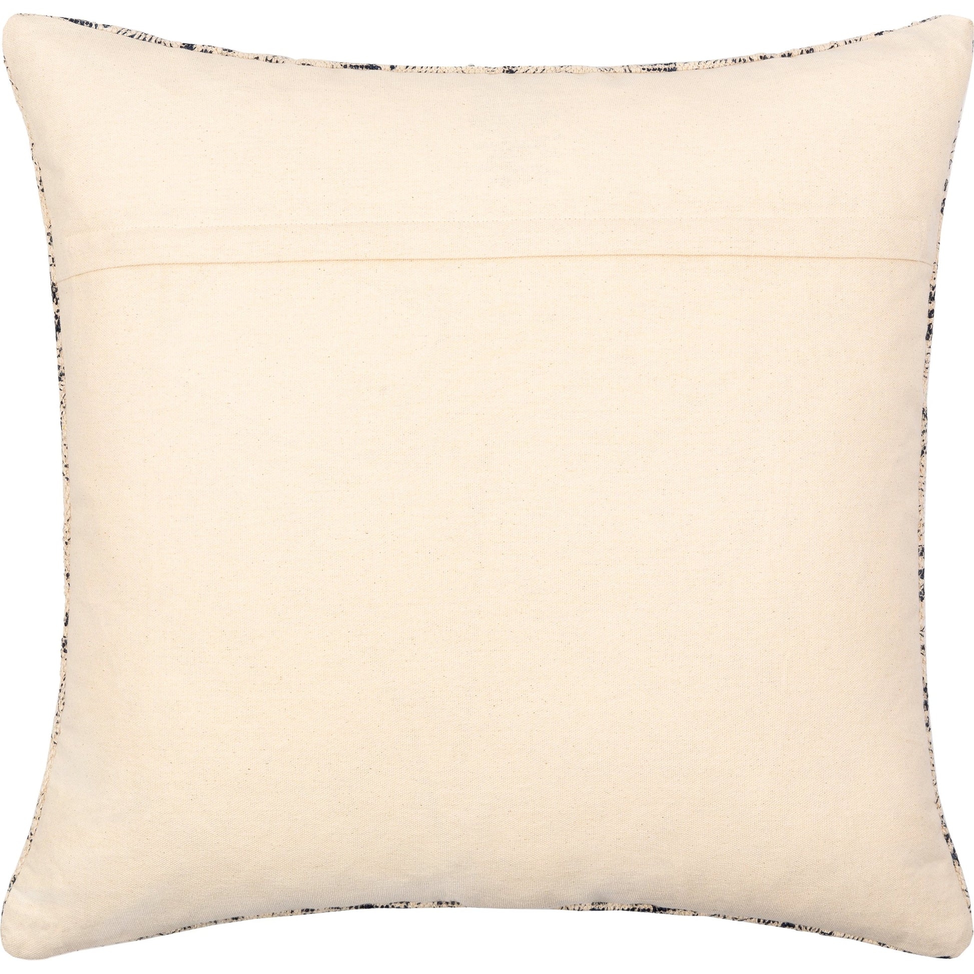 Prisha Pillow - 8032 by Livabliss in navy, light beige. Made from 100% cotton in a eclectic & global style.