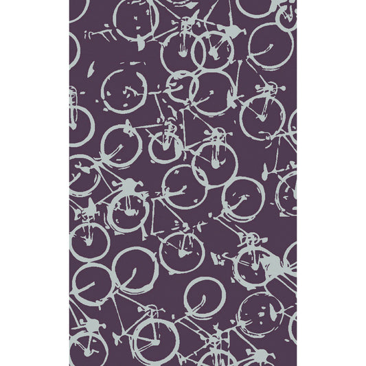 PSR-7009 Rug by Surya in dark plum, pale blue. Made from 100% wool in a unique style.