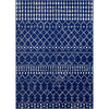 Dark Blue, Light Gray, Medium Gray, Charcoal / 7'10" x 10'