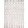 Light Gray, Gray, Rust, Light Brown / 5' x 7'