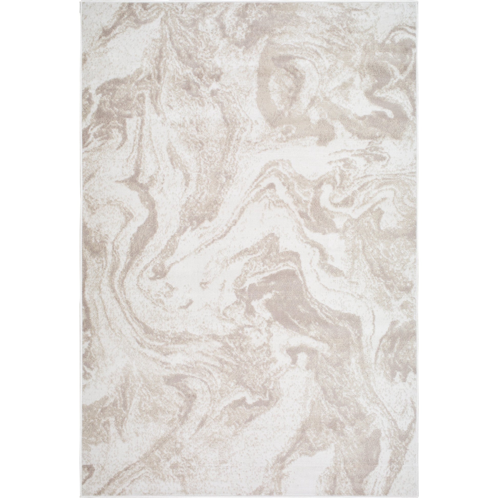 Pisa Rug - 500001 by Livabliss in light gray, light brown, rust, gray. Made from face: 100% polypropylene, warp: 100% polyester in a unique style.