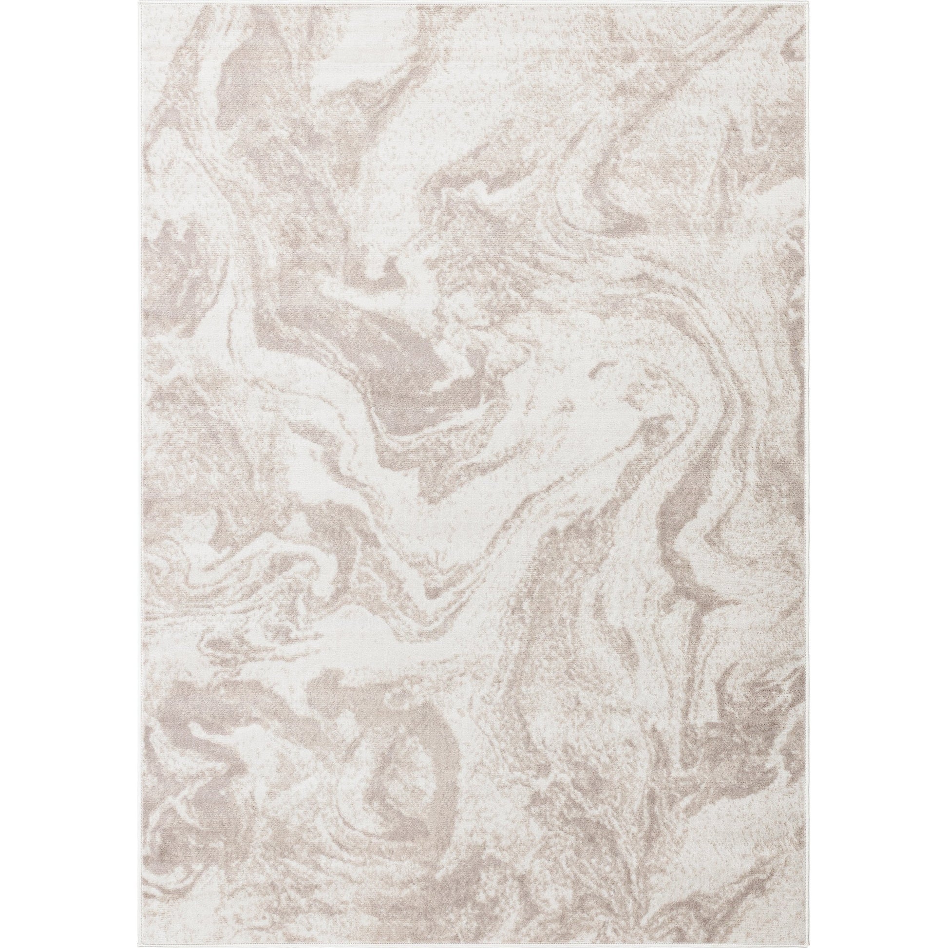 Pisa Rug - 500001 by Livabliss in light gray, light brown, rust, gray. Made from face: 100% polypropylene, warp: 100% polyester in a unique style.