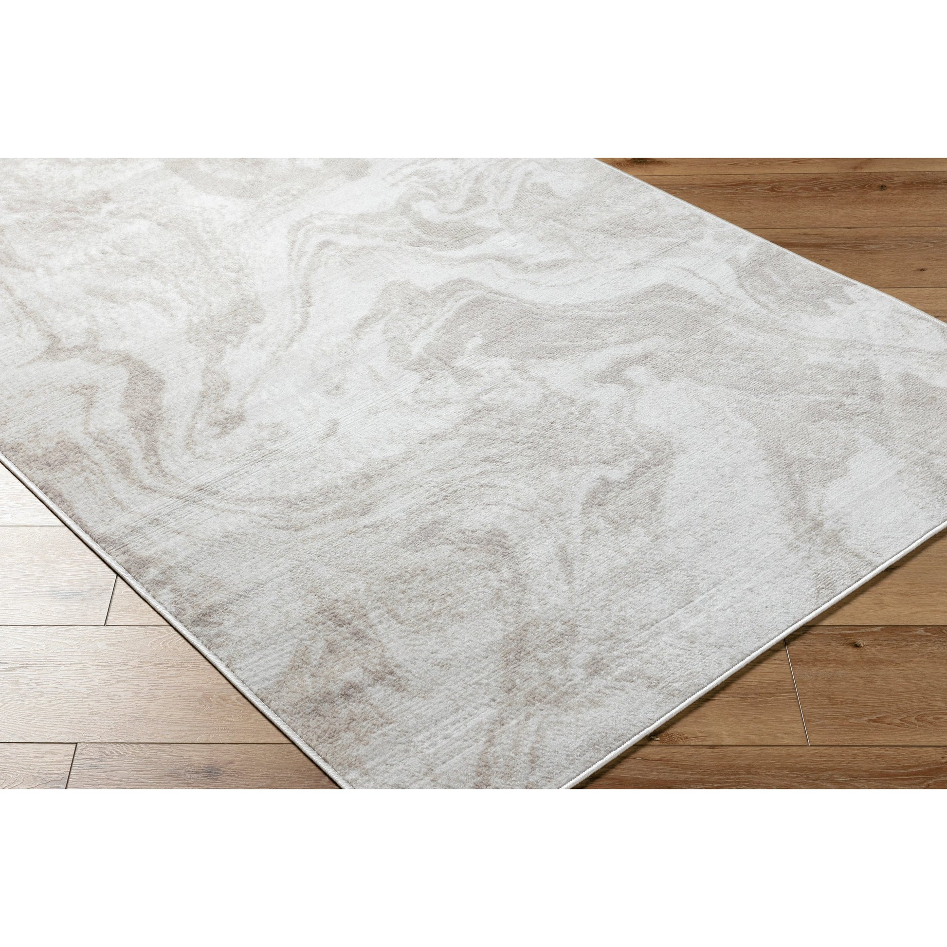 Pisa Rug - 500001 by Livabliss in light gray, light brown, rust, gray. Made from face: 100% polypropylene, warp: 100% polyester in a unique style.