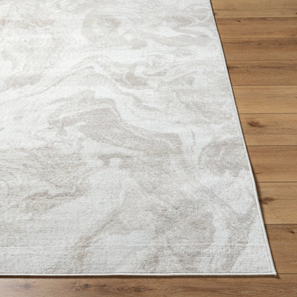 Pisa Rug - 500001 by Livabliss in light gray, light brown, rust, gray. Made from face: 100% polypropylene, warp: 100% polyester in a unique style.