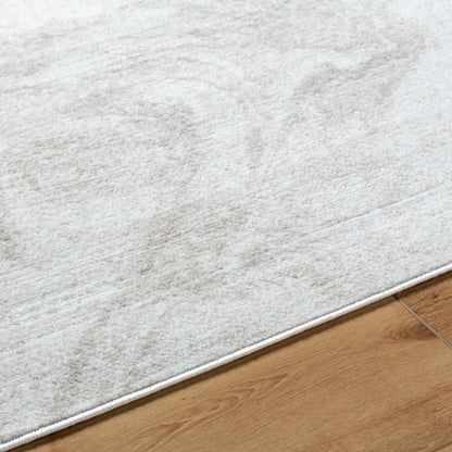 Pisa Rug - 500001 by Livabliss in light gray, light brown, rust, gray. Made from face: 100% polypropylene, warp: 100% polyester in a unique style.