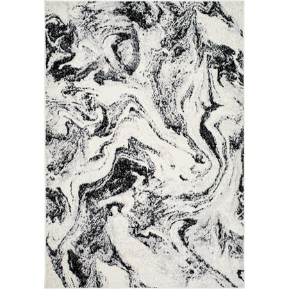 Pisa Rug - 500001 by Livabliss in light gray, light brown, rust, gray. Made from face: 100% polypropylene, warp: 100% polyester in a unique style.