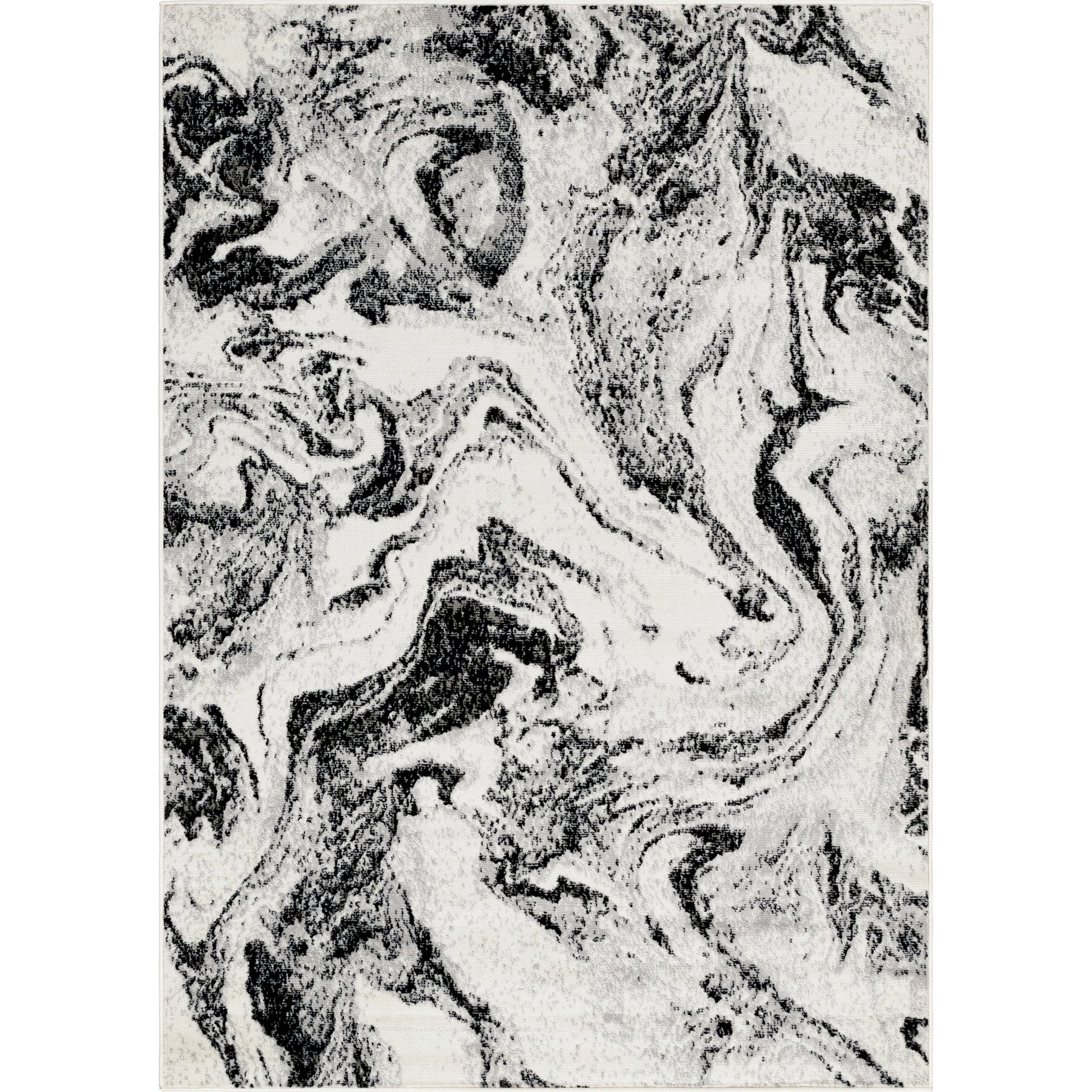 Pisa Rug - 500001 by Livabliss in light gray, light brown, rust, gray. Made from face: 100% polypropylene, warp: 100% polyester in a unique style.