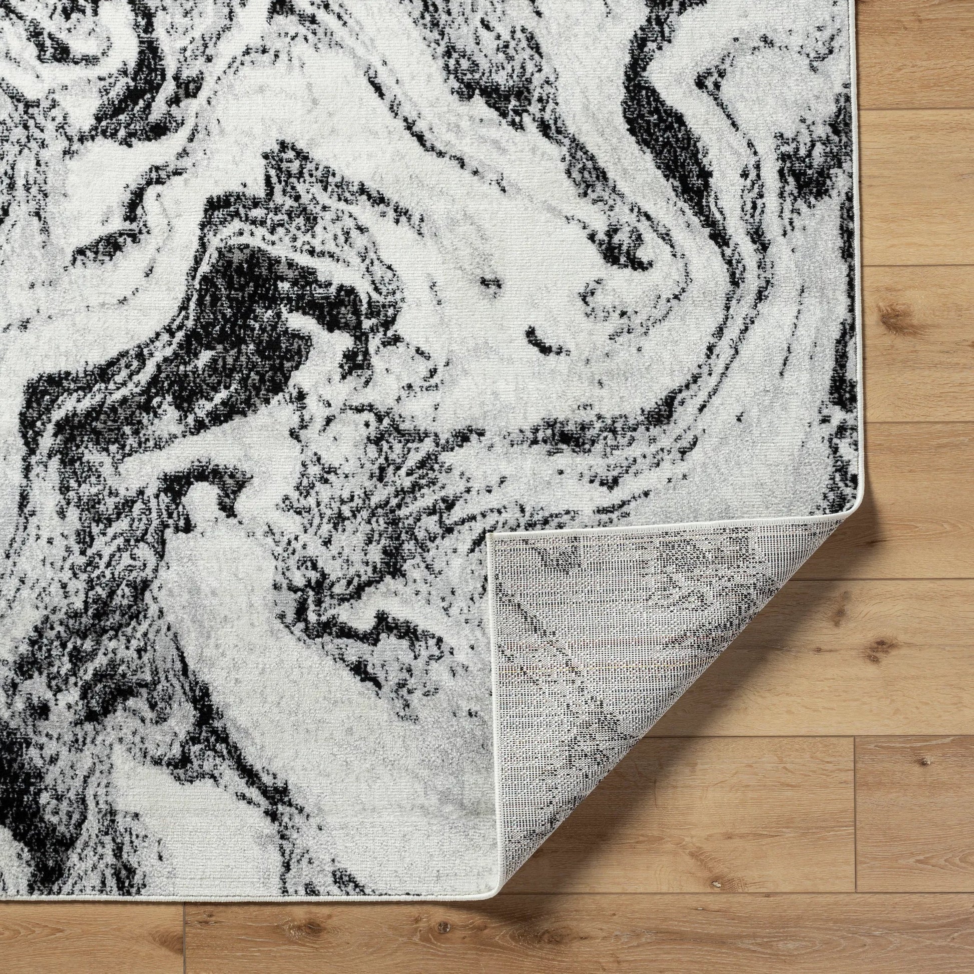 Pisa Rug - 500001 by Livabliss in light gray, light brown, rust, gray. Made from face: 100% polypropylene, warp: 100% polyester in a unique style.