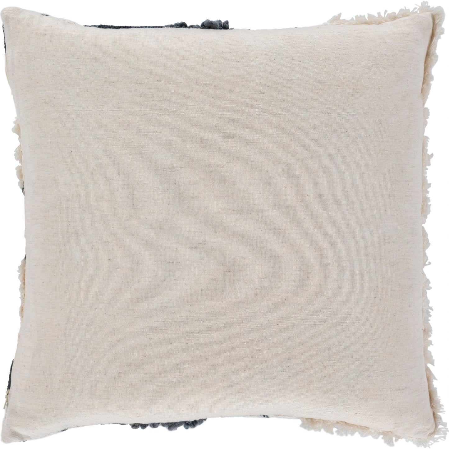 002 SI-1888995,SI-1888996 | Additional Silo | Pretoria Pillow - 27004 by Surya in dark blue, denim, cream, white, light beige. Made from 100% cotton in a eclectic & global style.