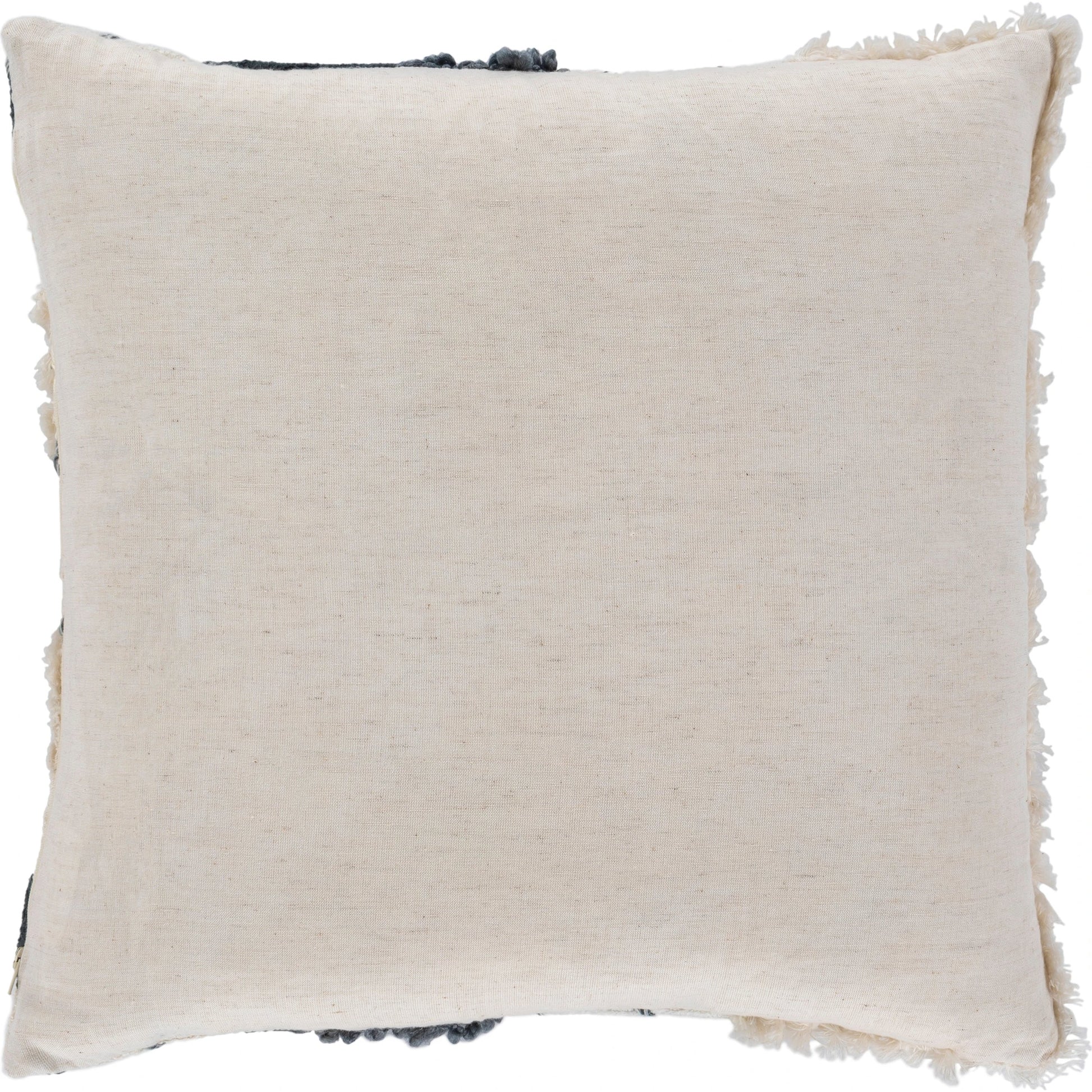 Pretoria Pillow - 27004 by Surya in dark blue, denim, cream, white, light beige. Made from 100% cotton in a eclectic & global style.