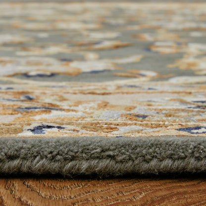 Prescott Traditional & Botanical Rug - 8939F by Feizy. Made from viscose, wool in a unique style.