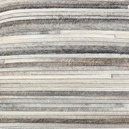 Galaxy Cowhide Pillow by Pasargad Home in ivory. Made from cowhide in a eclectic & global style.