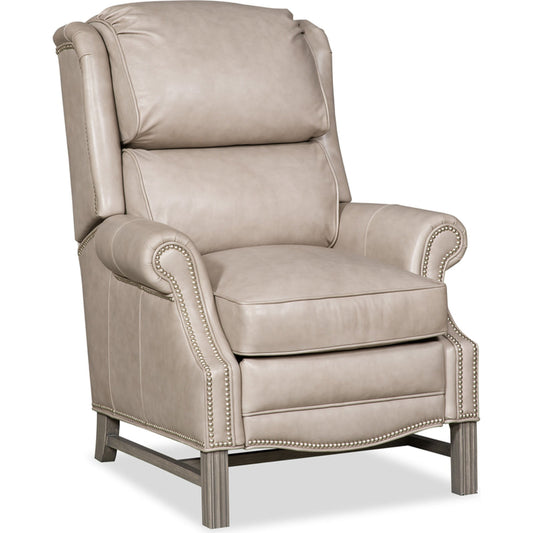 Alta High Leg Reclining Lounger by Bradington-Young by Hooker Furniture. Made from 100% leather in a unique style.