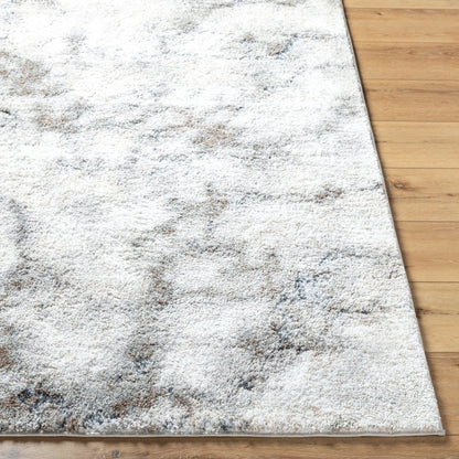 Portofino Rug - 526536 by Livabliss in white, light gray, beige, medium gray, taupe, medium brown. Made from face: 93% polypropylene, 7% polyester, warp: 100% cotton in a unique style.