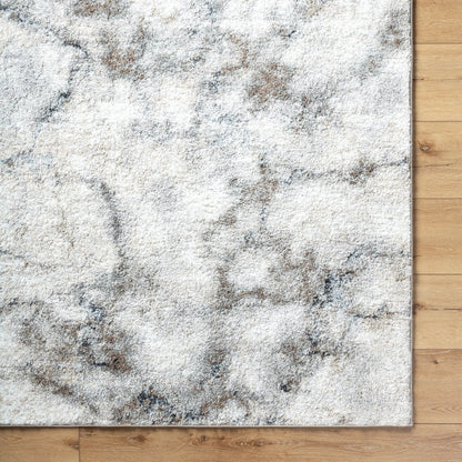 Portofino Rug - 526536 by Livabliss in white, light gray, beige, medium gray, taupe, medium brown. Made from face: 93% polypropylene, 7% polyester, warp: 100% cotton in a unique style.