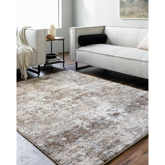 Portofino Rug - 526549 by Livabliss in taupe, white, beige, medium gray, medium brown, light gray. Made from face: 90% polypropylene, 10% polyester, warp: 100% cotton in a unique style.