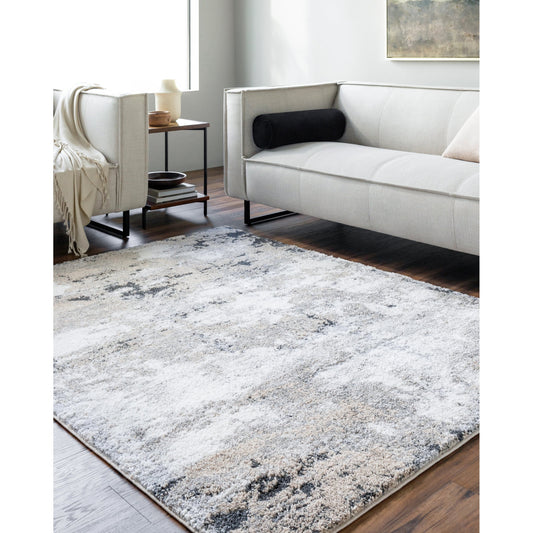 Portofino Rug - 526563 by Livabliss in light silver, silver, metallic - silver. Made from face: 77% polypropylene, 23% polyester, warp: 100% cotton in a unique style.