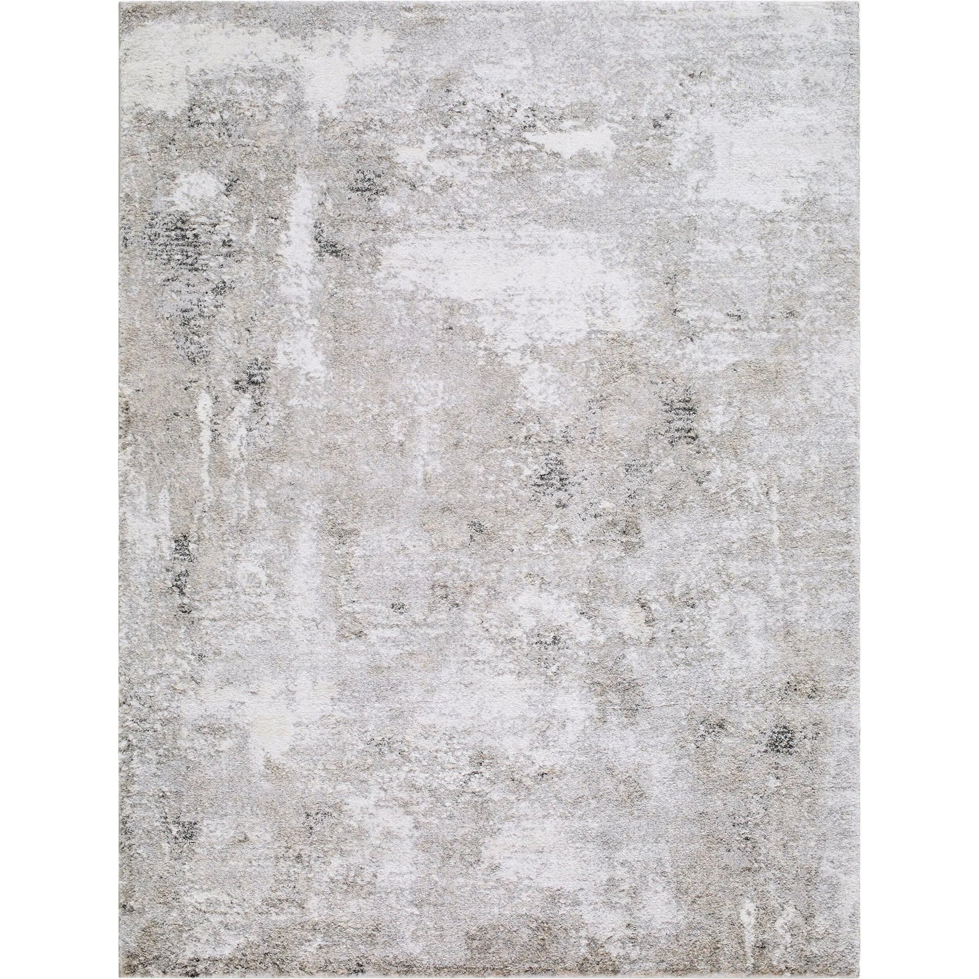 Portofino PTF-2325 Rug by Livabliss in ivory, silver gray, medium gray, light brown, black. Made from polypropylene, polyester in a unique style.