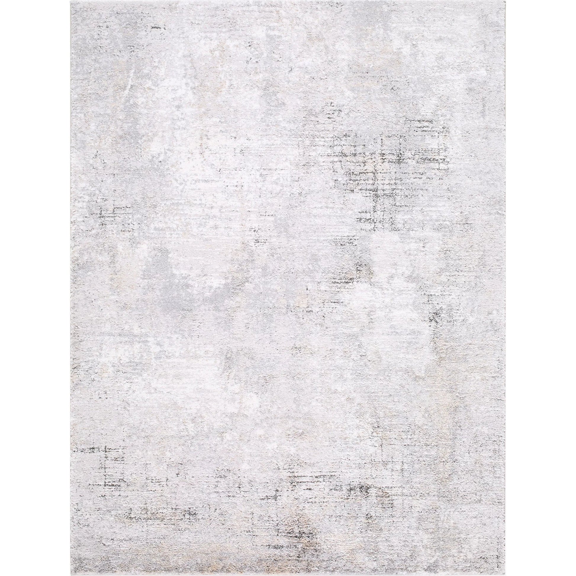 Portofino PTF-2330 Rug by Livabliss in silver gray, gray, medium gray, ivory, black, light brown. Made from polypropylene, polyester in a unique style.