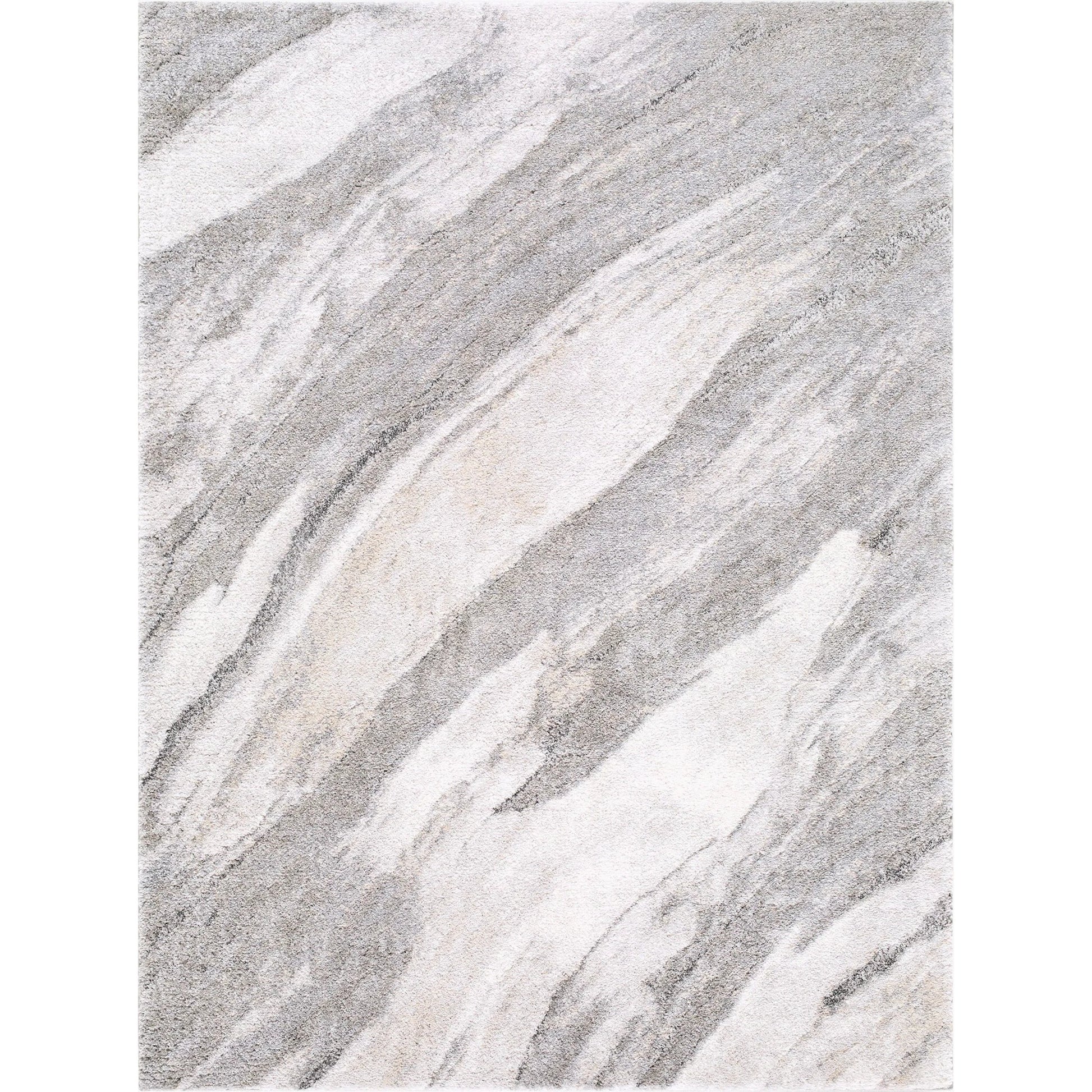 Portofino PTF-2331 Rug by Livabliss in silver gray, medium gray, light brown, taupe, ivory. Made from polypropylene, polyester in a unique style.