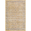 Dark Brown, Taupe, Deep Teal, Dark Blue, Burnt Orange, Black / 2'7" x 7'3"