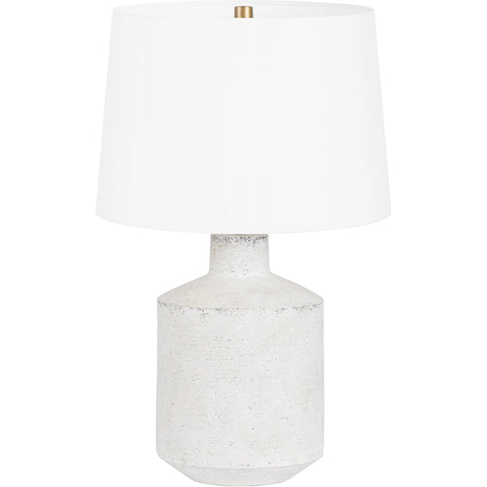 Dallas Table Lamp by Troy in patina brass. Made from brass in a modern style.