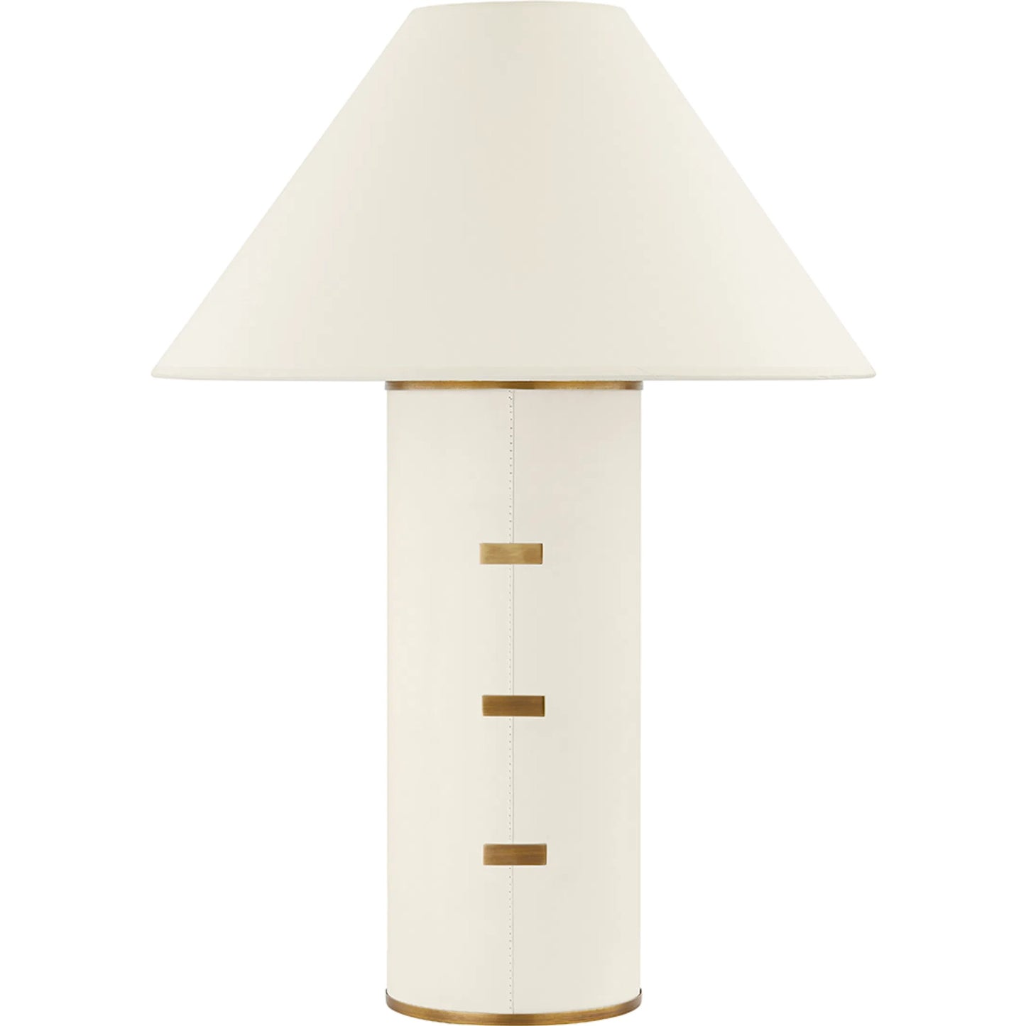 004 SI-2030305 | Primary Silo | Bond Table Lamp by Troy in patina brass. Made from steel in a modern style.