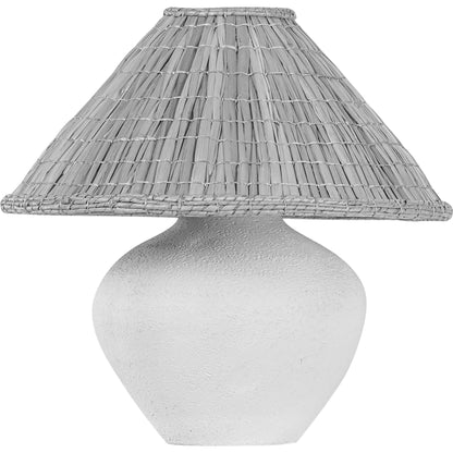 Solon Table Lamp by Troy in patina brass. Made from ceramic in a rustic style.