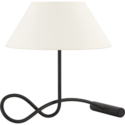 Fillea Table Lamp by Troy in forged iron. Made from steel in a modern style.