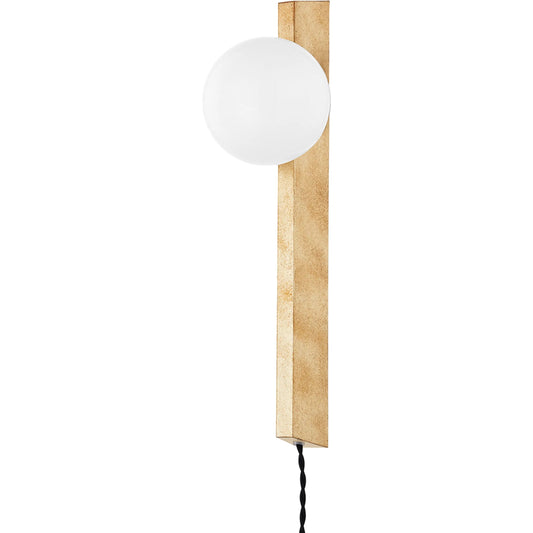 Brisbane Portable Sconce by Troy. Made from steel in a modern style.
