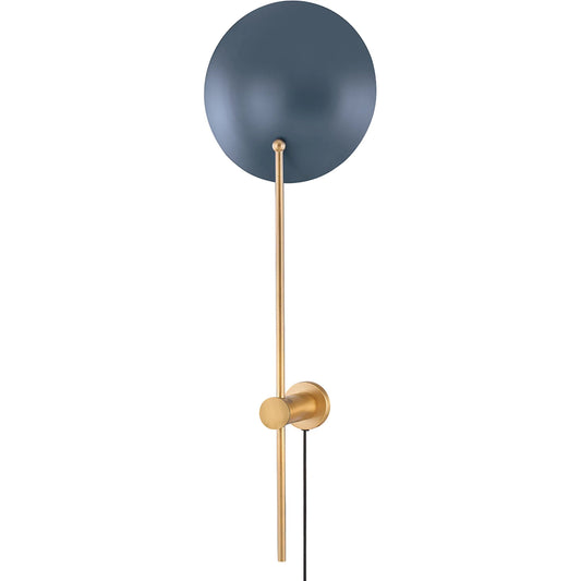 Leif 1 Light Portable Wall Sconce by Troy. Made from steel in a modern style.