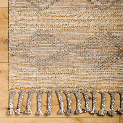 Preston Rug - 29253 by Surya in tan, medium gray. Made from 50% jute, 50% wool in a unique style.