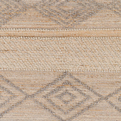 Preston Rug - 29253 by Surya in tan, medium gray. Made from 50% jute, 50% wool in a unique style.