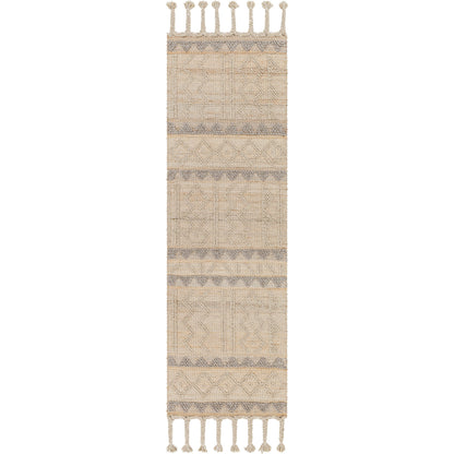 Preston Rug - 29254 by Surya in tan, medium gray. Made from 50% jute, 50% wool in a unique style.