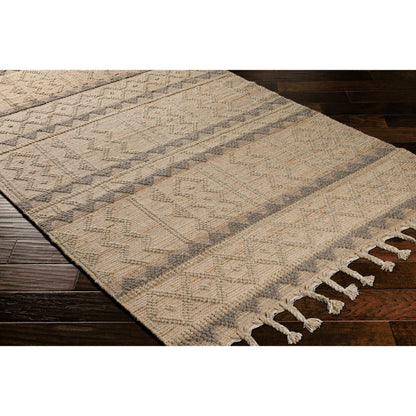 Preston Rug - 29254 by Surya in tan, gray. Made from 50% jute, 50% wool in a unique style.