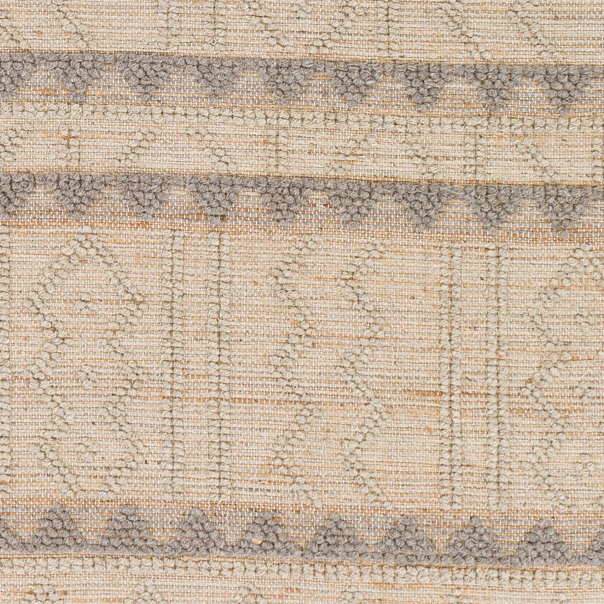 Preston Rug - 29254 by Surya in tan, medium gray. Made from 50% jute, 50% wool in a unique style.