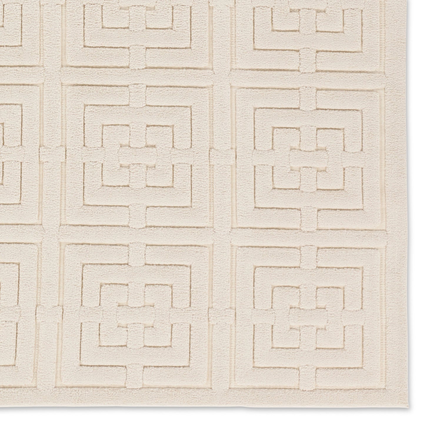003 SI-2015162,SI-2015163,SI-2015164,SI-2015165,SI-2015166,SI-2386390 | Closeup | Petros PTR01 Rug by Jaipur Living in cream. Made from unique in a unique style.