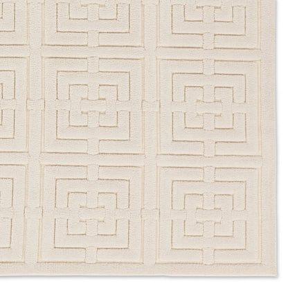 Petros PTR01 Rug by Jaipur Living in cream. Made from unique in a unique style.
