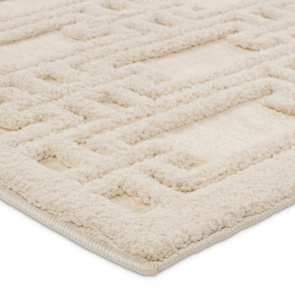 Petros PTR03 Rug by Jaipur Living in cream. Made from unique in a unique style.
