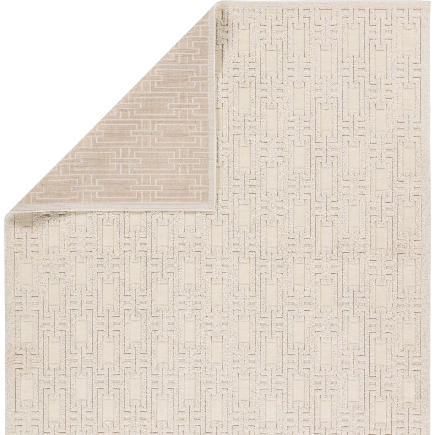 002 SI-2015172,SI-2015173,SI-2015174,SI-2015175,SI-2015176,SI-2386392 | Closeup | Petros PTR03 Rug by Jaipur Living in cream. Made from unique in a unique style.