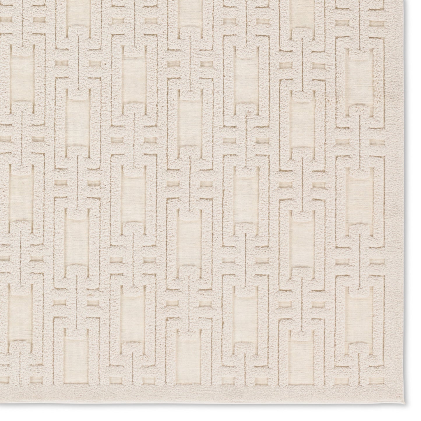 003 SI-2015172,SI-2015173,SI-2015174,SI-2015175,SI-2015176,SI-2386392 | Closeup | Petros PTR03 Rug by Jaipur Living in cream. Made from unique in a unique style.